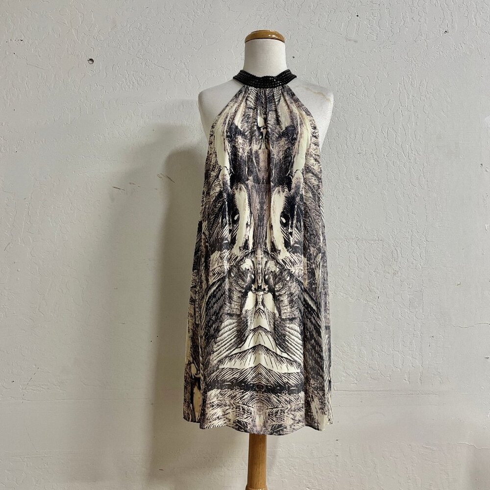 NWOT Haute Hippie Freebird Silk Print Dress